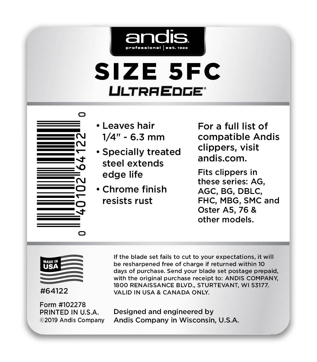Andis – Blade UltraEdge – Size 5FC